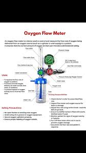 Oxygen Flow Meter – Overview An oxygen flow meter is a ...