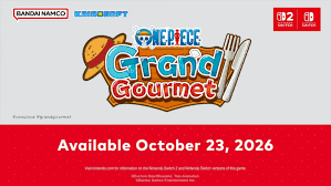 One Piece: Grand Gourmet heats up on Nintendo Switch and Switch 2 October 23rd, 2026