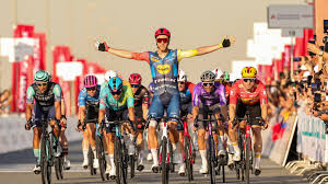 Milan sprints to second straight UAE stage win as Tiberi keeps lead