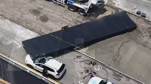 Así se Ve Desde el Aire el Espectacular que Cayó Sobre Auto en Interlomas, Edomex