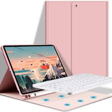 Keyboard Case with Pencil Holder Auto Sleep/Wake with Detachable Bluetooth Keyboard for iPad Pro 11 2020 2018/ iPad Air 3 10.5 2019/iPad Pro 10.5/iPad 9.7 2018 6th Gen 2017 5th Gen/ iPad Air 1/2/iPad Pro 9.7 | Daraz.com.bd