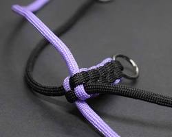 Imagen de Nudo corredizo para llavero de paracord