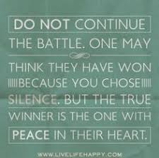 Finding Peace Quotes on Pinterest | World Peace Quotes, Inner ... via Relatably.com