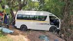 Pedestrian killed minibus taxi crashes
