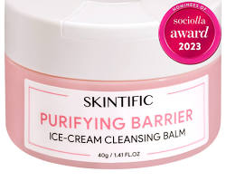 Gambar Skintific Purifying Barrier Ice Cream Cleansing Balm