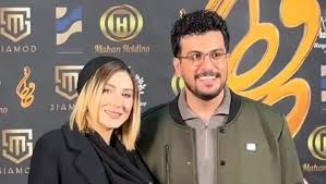 همسر امیرحسین قیاسی کیست؟ / بمب امیرحسین قیاسی و همسرش در جشن حافظ +عکس