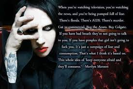 Marilyn Manson quote | Quotes | Pinterest | Marilyn Manson ... via Relatably.com