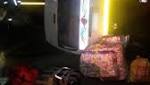 LOOK: injured taxi crashes Gauteng