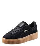 Black puma suede sale