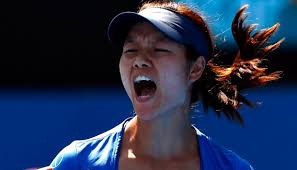 Laga Penuh Emosi, Li Na VS Azarenka. Laga Penuh Emosi, Li Na VS Azarenka. Petenis asal Cina, Li Na. REUTERS/David Gray - 160056_620