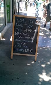 18 Funny Restaurant Signs via Relatably.com