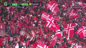 ¡GOL! anota para Toluca. Jorge Díaz