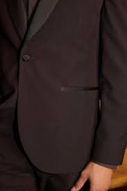 Burgundy Red Regular Tuxedo Suit Jacket - Product from Next US