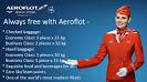 Aeroflot russian airlines bagages
