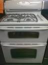 Gemini Double Oven Freestanding Gas Range. - Maytag