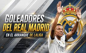 Goleadores de Real Madrid en las primeras fechas de LaLiga