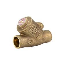 237AB DZR LF Brass Swing Check Valve - RED-WHITE VALVE CORP.