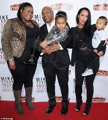 Image result for mike tyson family