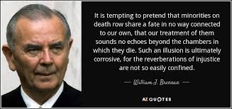 William J. Brennan quote: It is tempting to pretend that ... via Relatably.com