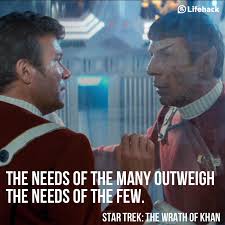 Original Star Trek Famous Quotes. QuotesGram via Relatably.com