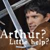 beren_writes: Merlin sword fighting (Merlin - little help) - 56576