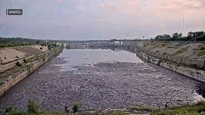 Suburban reservoir nears capacity following powerful storms, heavy rain