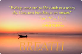 Feeling and breathing quotes, Thich Nhat Hanh Quotes ... via Relatably.com