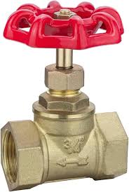 Brass Gate Valve - 1/2" to 2" Female to Female Two Way Stop ...