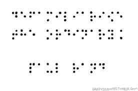 Supreme 21 celebrated quotes about braille picture French ... via Relatably.com