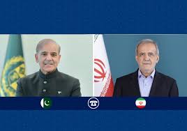 تصویر خاص از دیدار پزشکیان با شهباز شریف + عکس