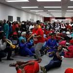 Health minister condemns hospital protest