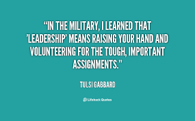 Famous Quotes About Military Leadership. QuotesGram via Relatably.com