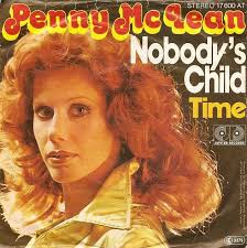 45cat - Penny McLean - Nobody&#39;s Child / Time - Jupiter - Germany - 17 600 AT - penny-mclean-nobodys-child-jupiter-records