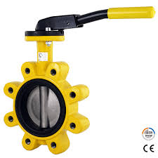 Shut-off butterfly valve for gas application: DVGW gas ...