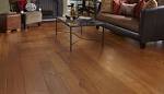 Wide wood flooring