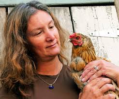 Red Hook&#39;s chicken farmer, Maria Mackin, will be honored at Farm Aid this weekend. - 30_35_chickenfarmer1_z