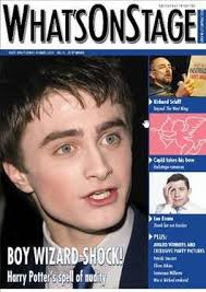 What&#39;s On Stage magazine - Daniel Radcliffe cover (February 2007 - Issue 69) - 265x374