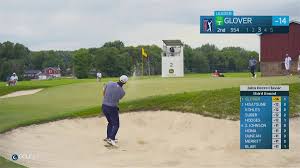 Watch: Lucas Glover extend John Deere Classic lead with this chip-in eagle