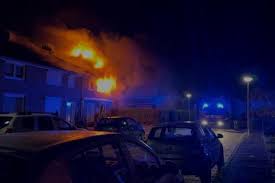 Fire damages home in Maastricht as safety concerns delay investigation