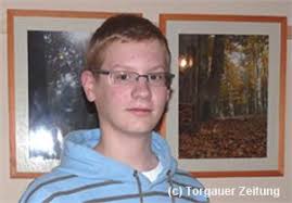 Tobias Höhne, Schüler der Klasse 7b der Mittelschule Beilrode, ...