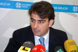 Diego Calvo (PPdeG) reivindica el papel de las Diputaciones durante su toma de posesión como presidente del organismo provincial coruñés. - diego_calvo