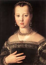 Portrait of Maria de&#39; Medici - Portrait-of-Maria-de%27-Medici