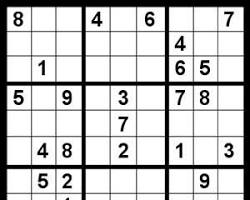 Image of Sudoku puzzle