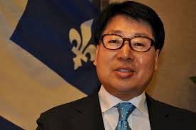 Quebec government representative Yoo Chung-yoll (Yoav Cerralbo/The Korea Herald) - 20110703000250_0