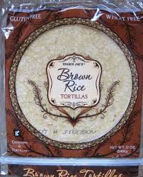 brown rice tortilla