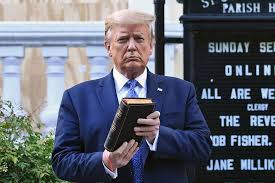 Trump’s Bible reading streams tonight at a complicated moment for his relationship with American Christians