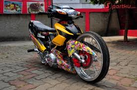 Image result for fotO MODIFIKASI motor BEBEK 125