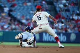 MLB: Milwaukee Brewers at Los Angeles Angels