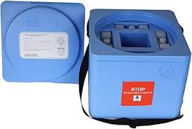 FAIRBIZPS Freeze Free Vaccine Carrier Box (2.90 L) - Large ...