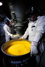 Image result for yellowcake uranium